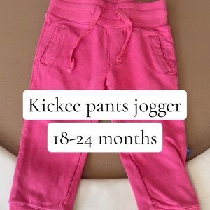 Kickee Pants Hot Pink Jogger Pants